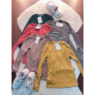 Áo tay dài thun lụa f21