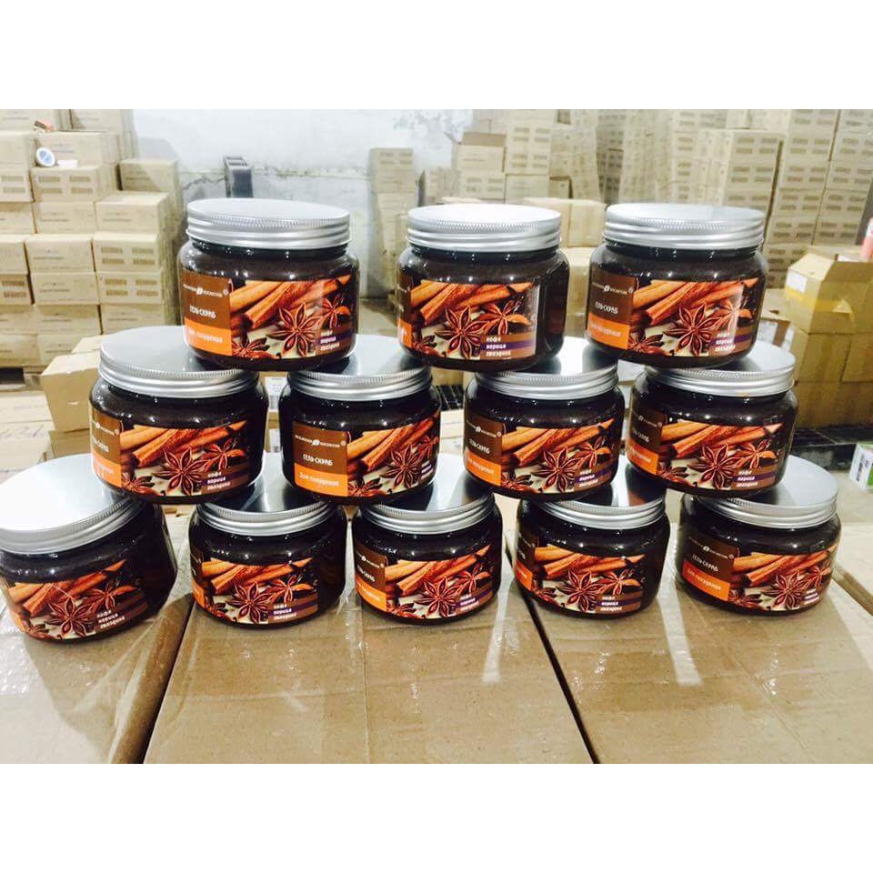 Tẩy da chết body Nga chiết xuất từ quế hồi