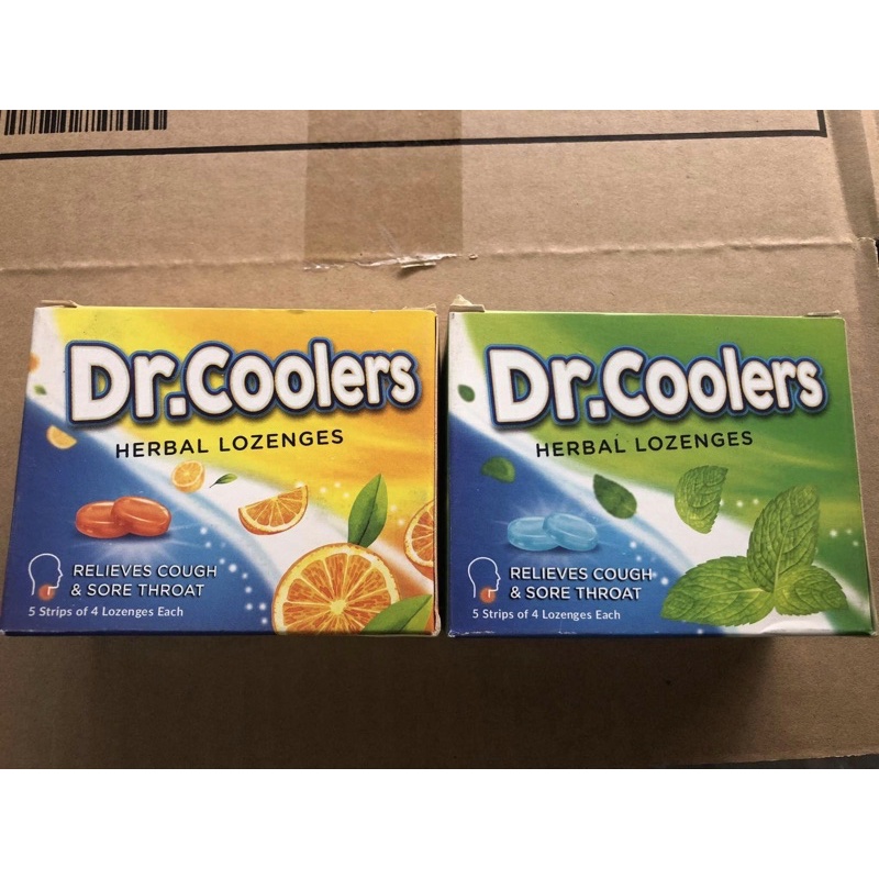 Kẹo ngậm thơm miệng giảm ho Dr.Coolers