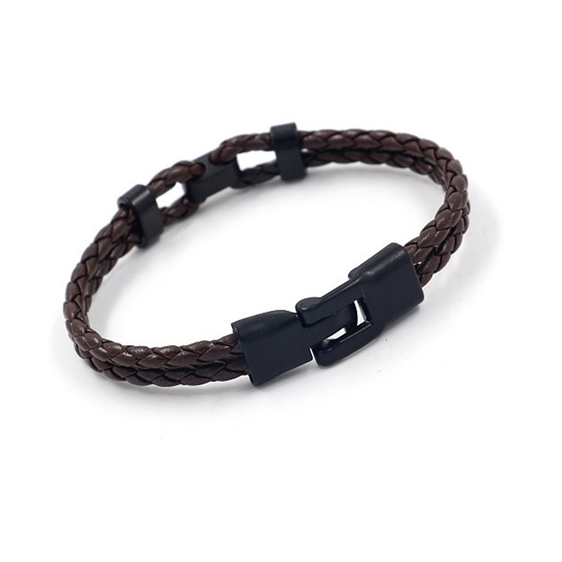 Retro Bracelets Fashion Accessories Jewelry Leather Bracelet Men Wristband Bracelets