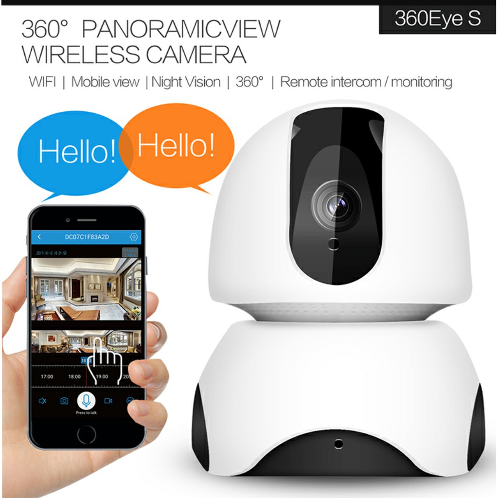 Camera IP 360eyes 2.0MP định vị hình ảnh 3D EC30S-U11