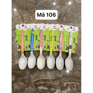 Combo 10,20 thìa ăn dặm cho bé, muỗng ăn dặm cho bé