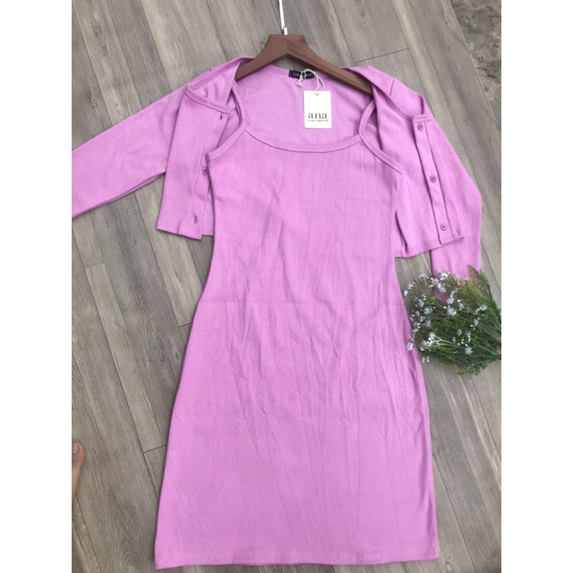 Đầm body ❄ FREESHIP ❄ Váy 2 dây kèm áo khoác thời trang XIXO cao cấp mã DAM0040 | BigBuy360 - bigbuy360.vn