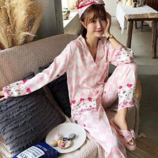 Đồ ngủ pijama lụa lá bài siêu cấp cute