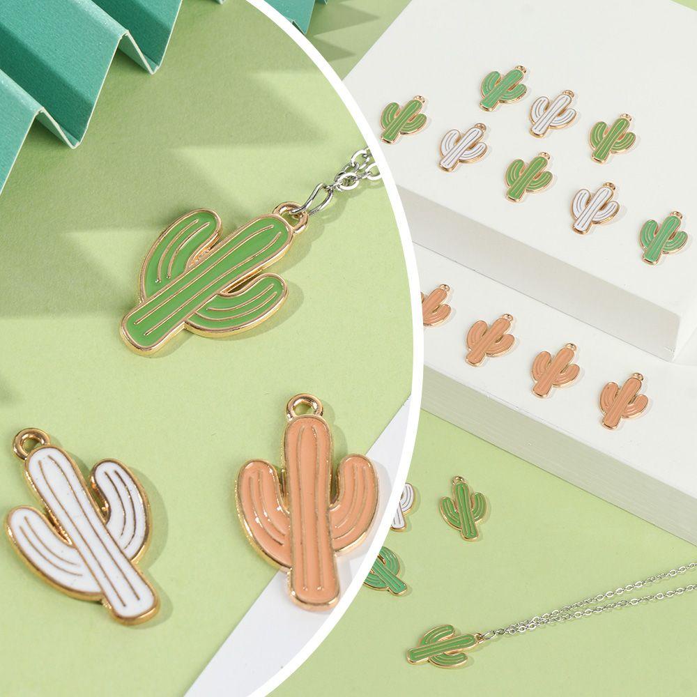 Mặt Dây Chuyền Hình Cây Xương Rồng Bằng Hợp Kim Kẽm Dễ Thương