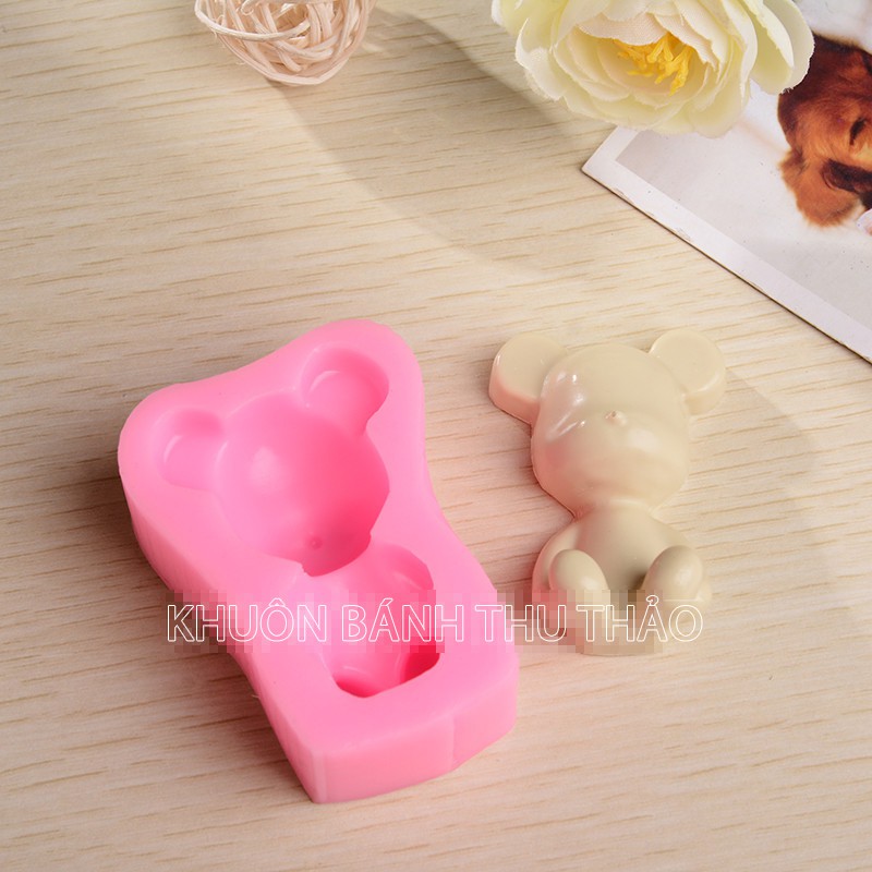 Khuôn silicon 3D chuột Mickey