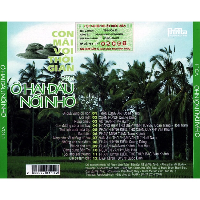 Bộ 9 đĩa cd nhạc quê hương,cách mạng 4