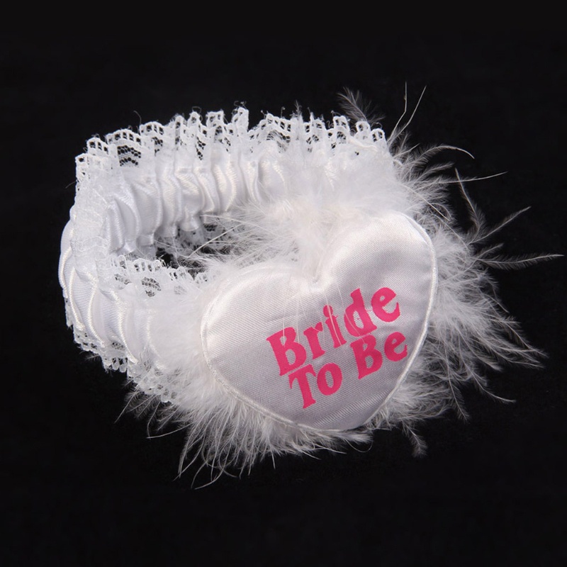 Set 4 Băng Đô Vải Tuyn Đính Hoa Cho Cô Dâu