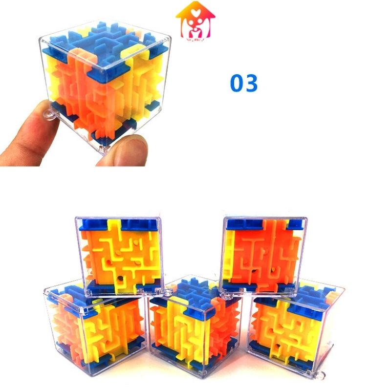 Đồ chơi Rubik mê cung bi sáng tạo nhiều màu sắc cho bé