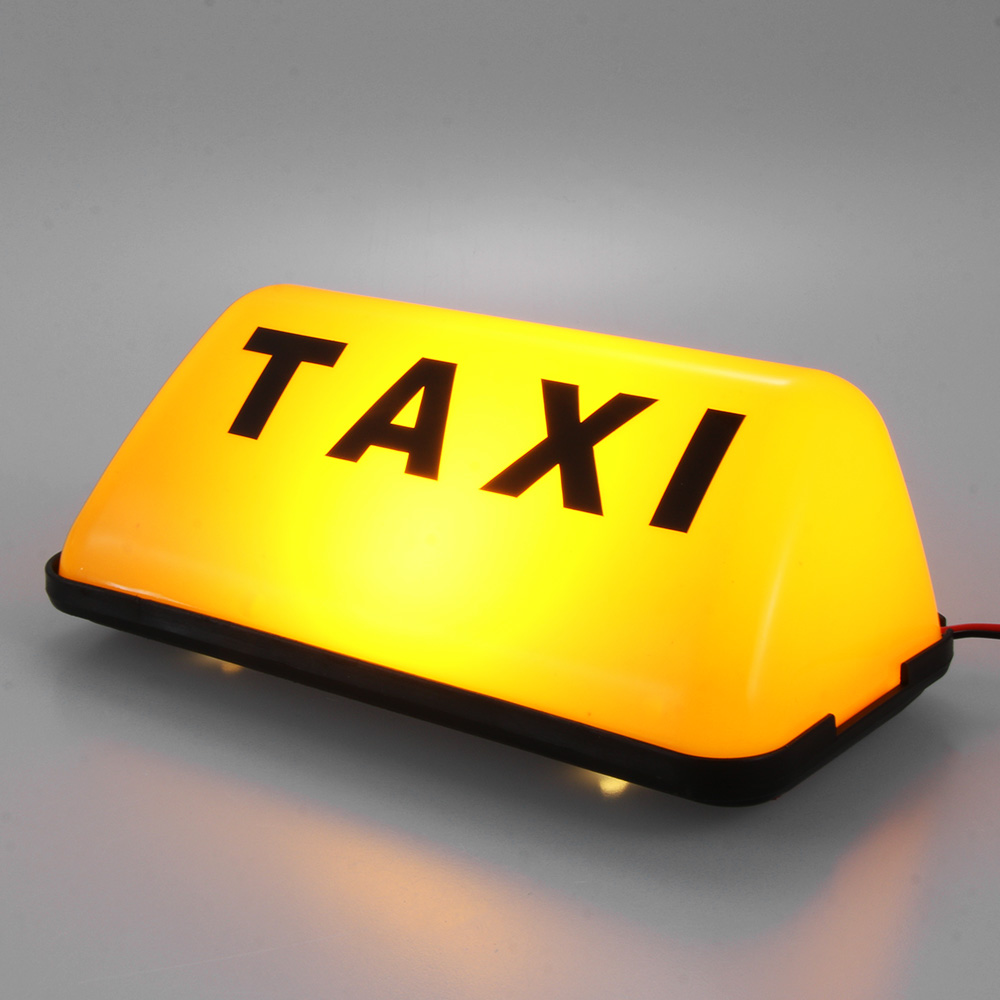 Đèn COB biển hiệu Taxi gắn nóc xe hơi màu vàng 12V