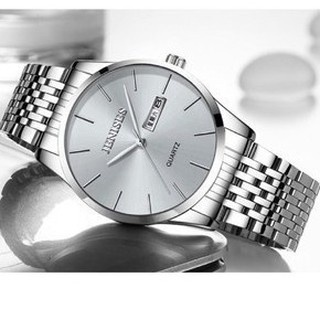 Đồng Hồ Nam JENISES JAPAN Máy QUARTZ Vỏ Thép Mặt Kính Sapphire Chống Xước Cao Cấp