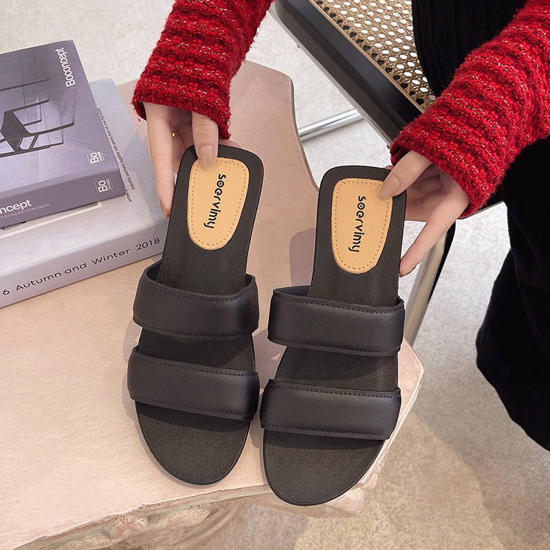 Dép Xỏ Ngón Đế Bằng Chống Trượt Thời Trang Đi Biển Cho Nữ