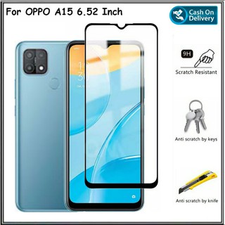 Kính cường lực full màn Oppo A15 / Oppo A15s