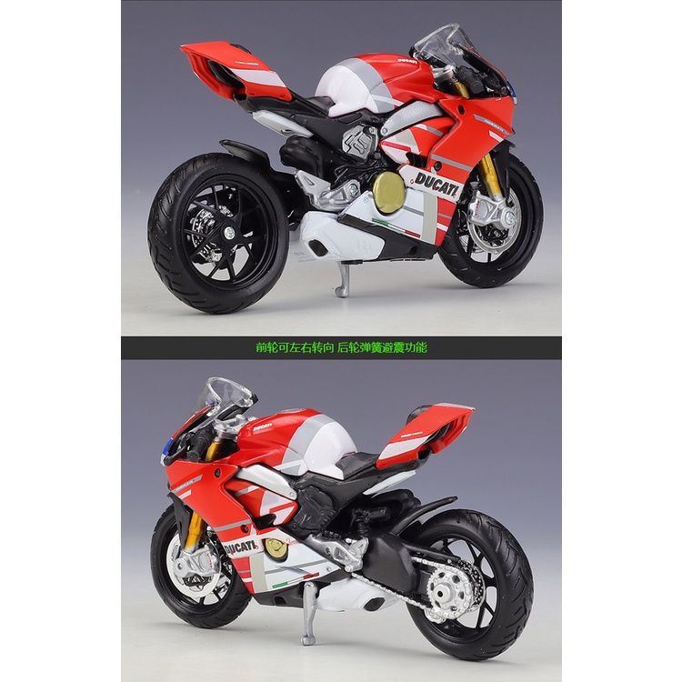 Mô hình xe Mô tô Kawasaki, Ducati cao cấp tỉ lệ 1:18