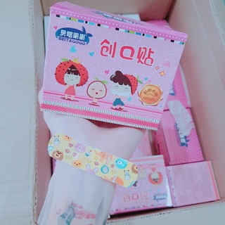 hộp 120 miếng urgo dán vết thương in hình cute