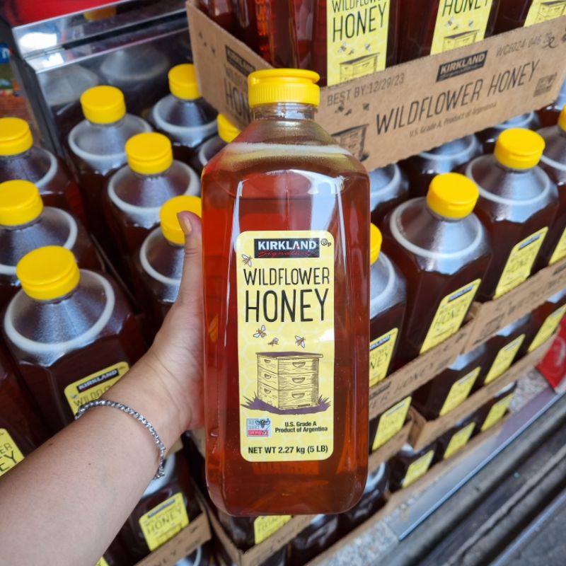 Mật ong nguyên chất Kirkland 2,27kg của Mỹ