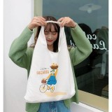 [ SALE ] Túi tote vải canvas liền thân họa tiết đa dạng hot hit tặng quà xinh