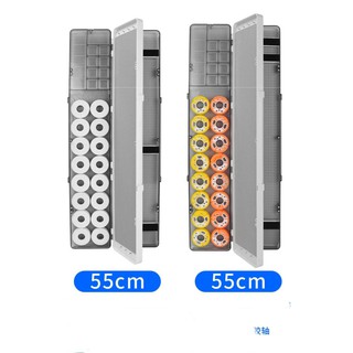 Hộp đựng phao_bộ trục thẻo câu đài silicon dài 55cm