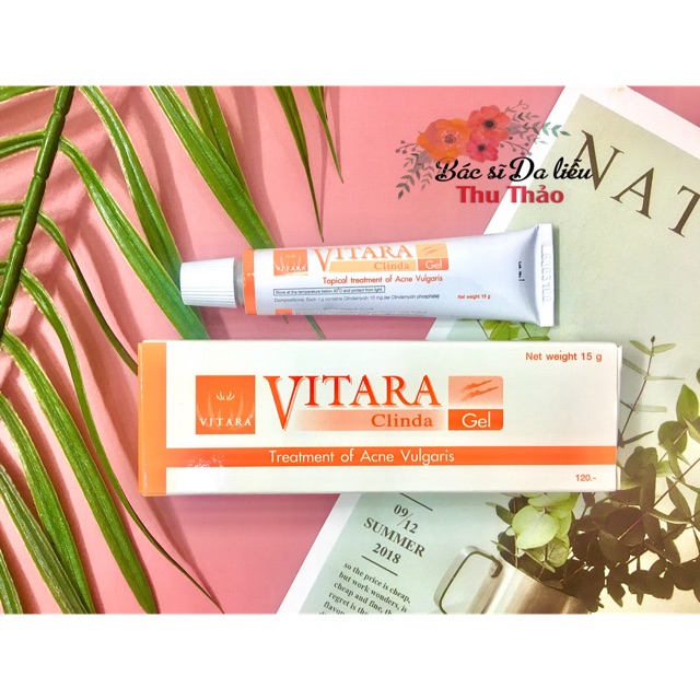 KEM CHẤM MỤN VIÊM VITARA CLINDA GEL 15g