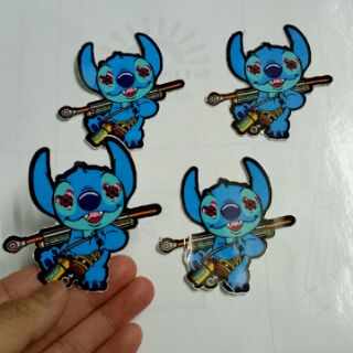 Tem logo lẻ sticker, thỏ xanh, 10k ba con