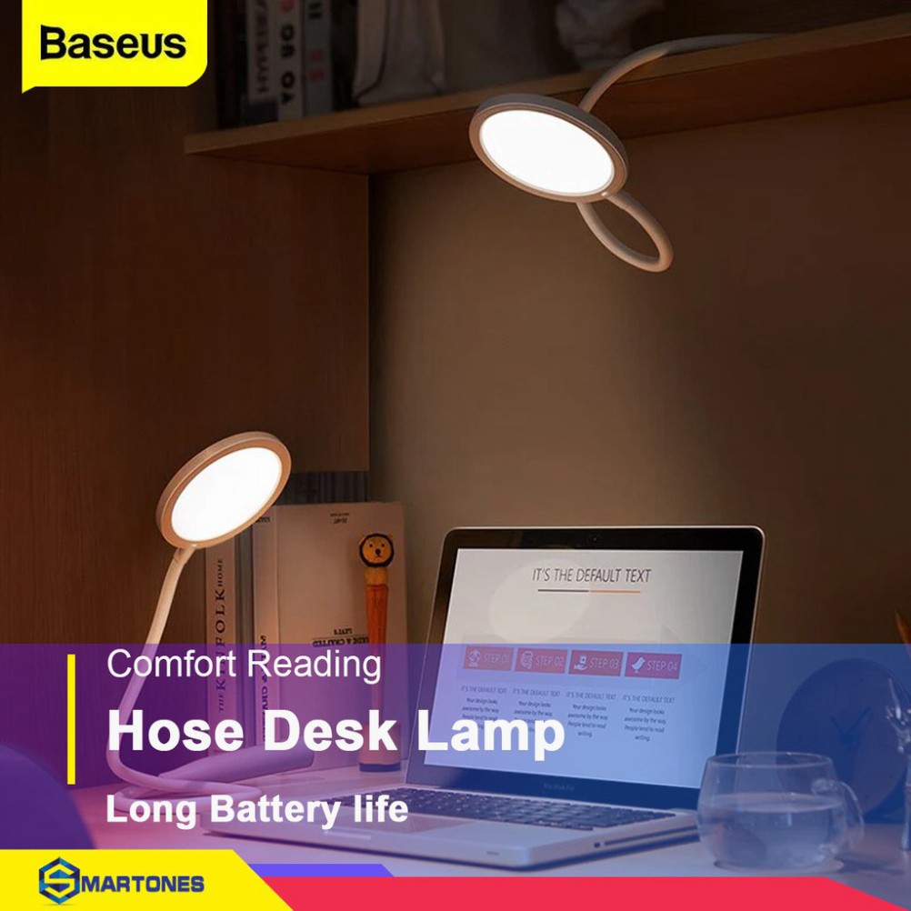 Đèn đọc sách Baseus Hose Desk công suất 4.5W độ sáng 4000K dung lượng pin 1800mAh bảo vệ và chống mỏi mắt