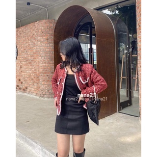 Áo khoác dạ tweed blink