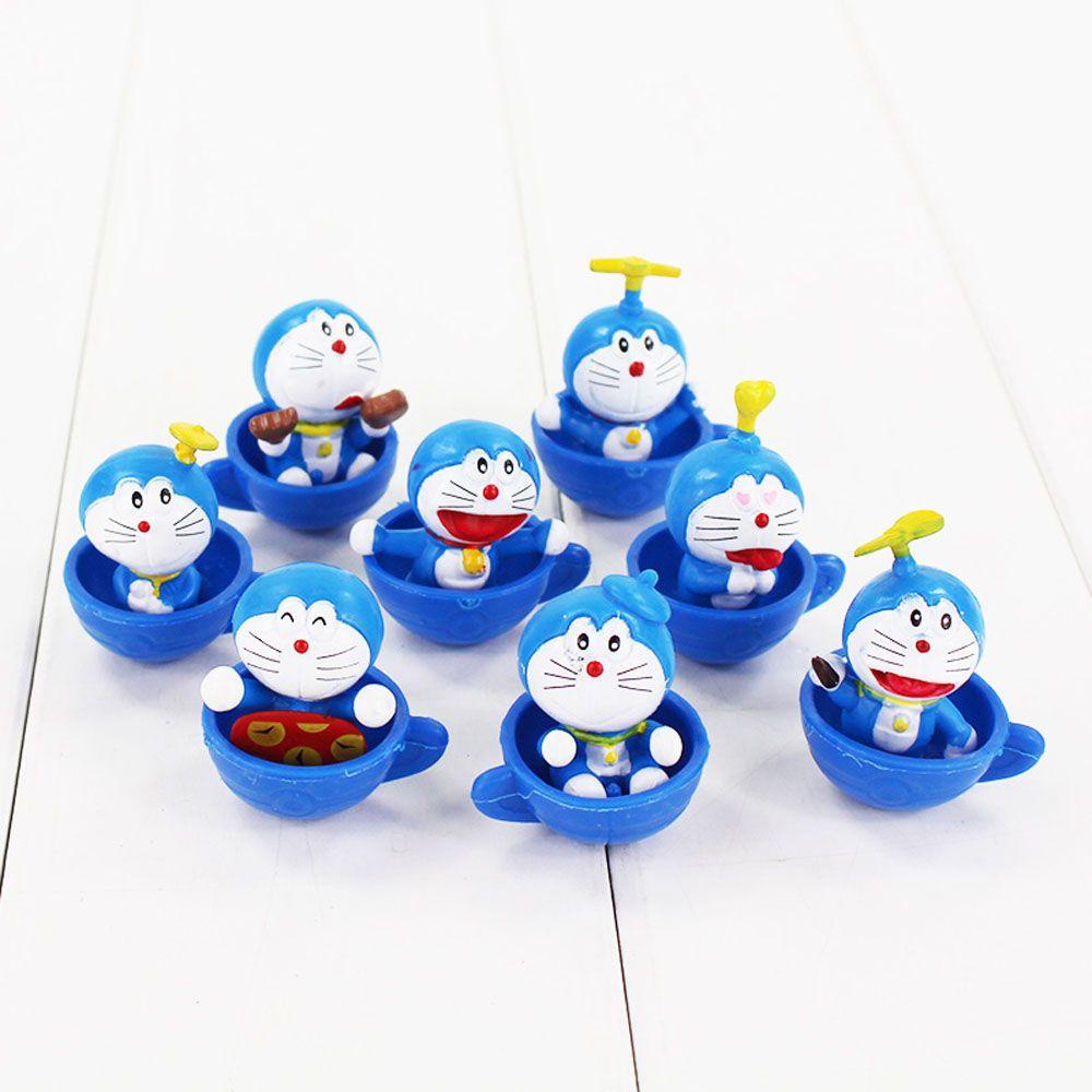 DARNELL Mô Hình Nhân Vật Doraemon Trang Trí Đáng Yêu