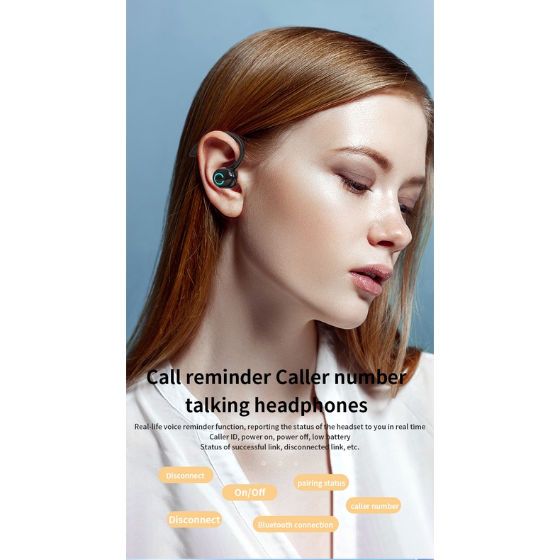Tai nghe nhét tai TWITCH S10 TWS không dây bluetooth mini có móc đeo