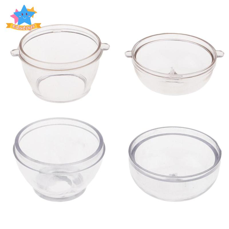 Set 2 Khuôn Nhựa Làm Nến Hình Quả Táo Đáng Yêu