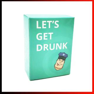 Lets get drunk card game bộ thẻ trò chơi uống nước vui nhộn cho bé