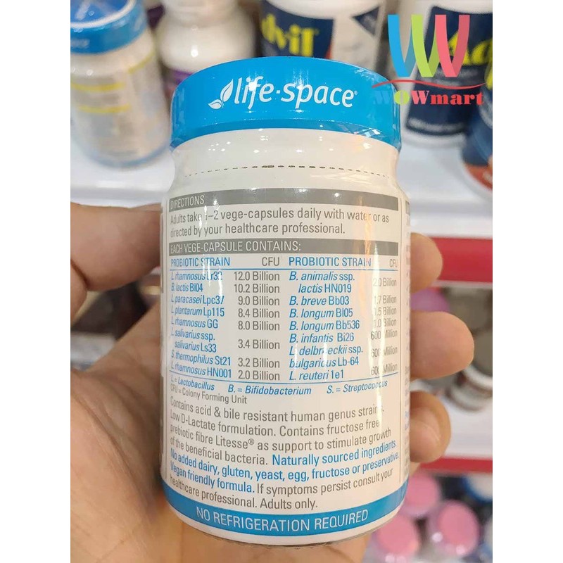 Men vi sinh 64 tỷ khuẩn cao cấp của lifespace