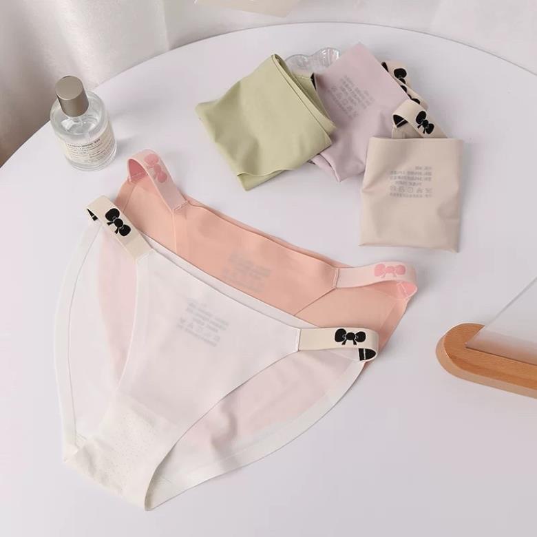 Quần Lót Nữ Softie ❤️Quần Lót Đúc Su Dây Nơ Hông Quyến Rũ cao cấp mềm mại 9027