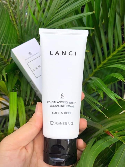 Sữa rửa mặt Lanci Whitening Deep Clean 100ml