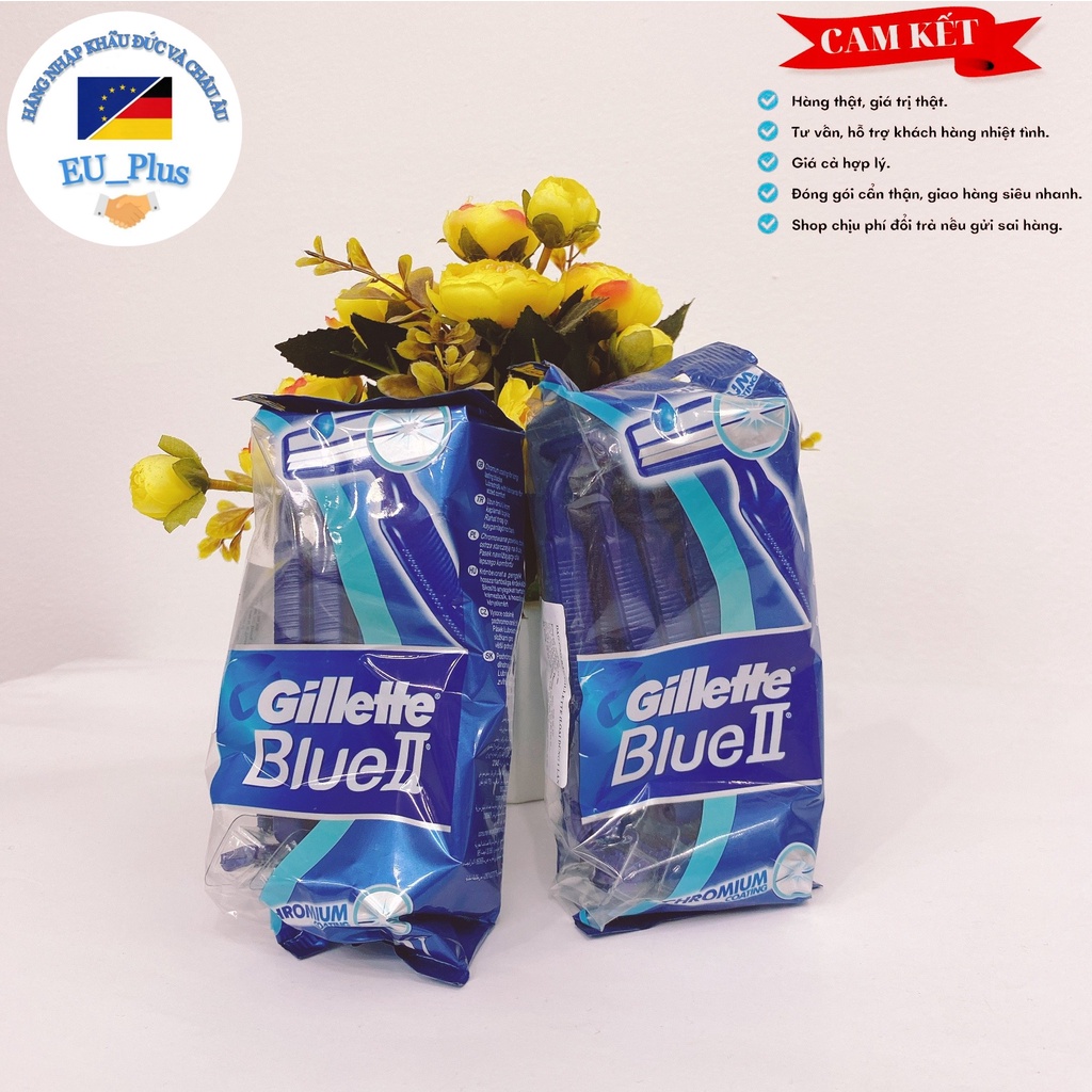Dao cạo râu Balea men lưỡi kép (túi 10 chiếc) - Đức