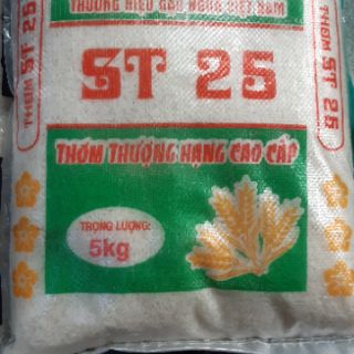 Gạo ST25 sóc trăng 5kg