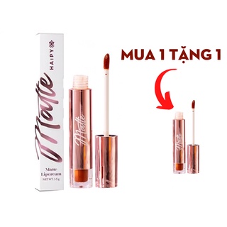 Son Happy kem lì siêu mịn Hapy Mattle Lipcream bám màu lâu trôi 3.5ml- Phiên bản mẫu mới - Framesi