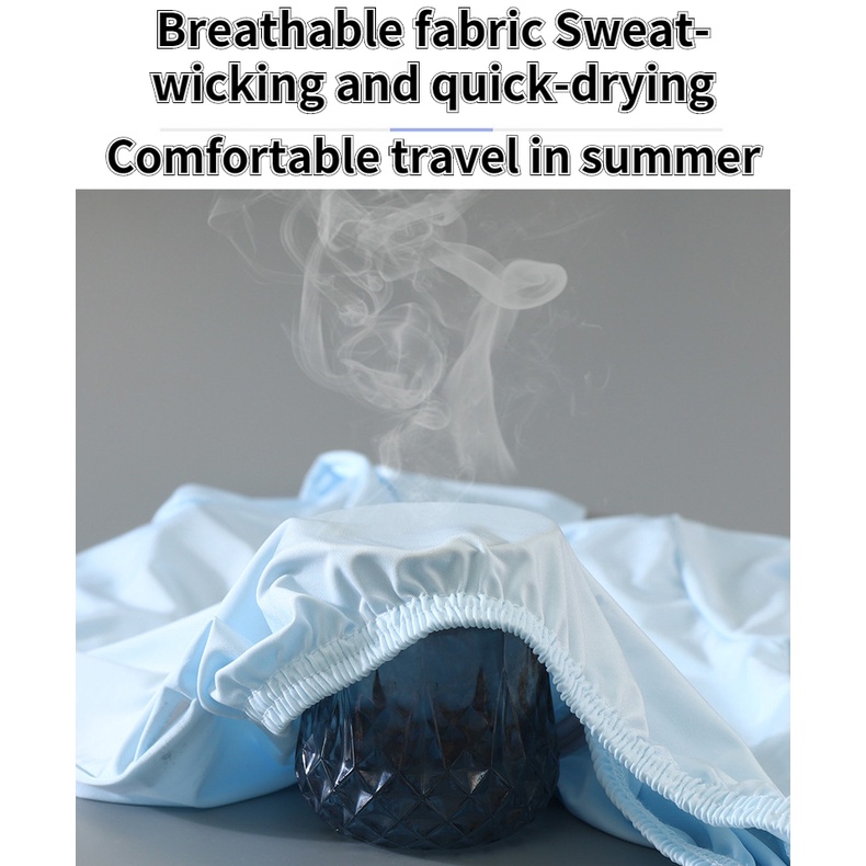 Áo Khoác Chống Nắng Bằng Lụa Lạnh Thoáng Khí Có Mũ Trùm 80-150cm Cho Bé