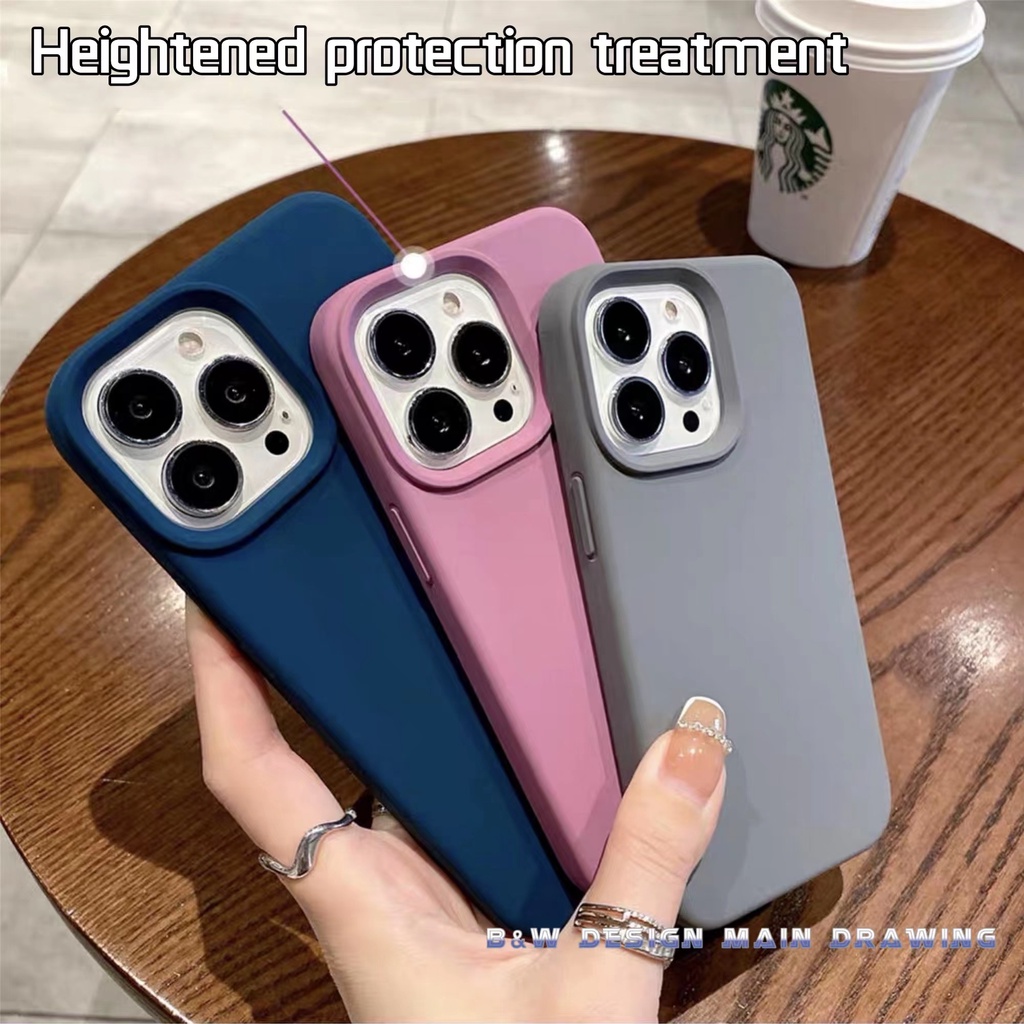 Ốp Điện Thoại Silicon Dẻo Chống Sốc Chống Trượt Sang Trọng Cho iPhone 13 12 11 Pro MAX i7Plus 8Plus IX XS MAX XR