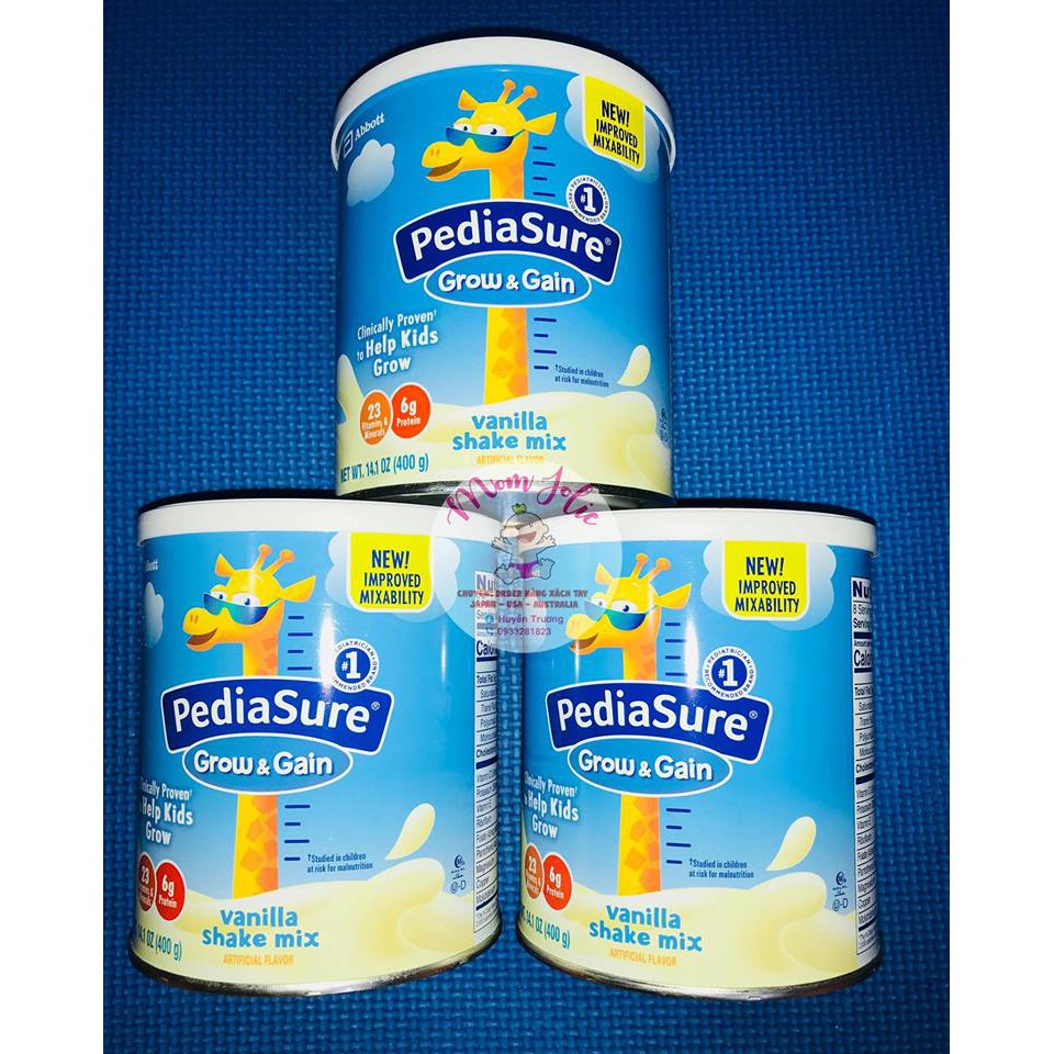 SỮA PEDIASURE HƯU CAO CỔ PEDIASURE GROW & GAIN 400G