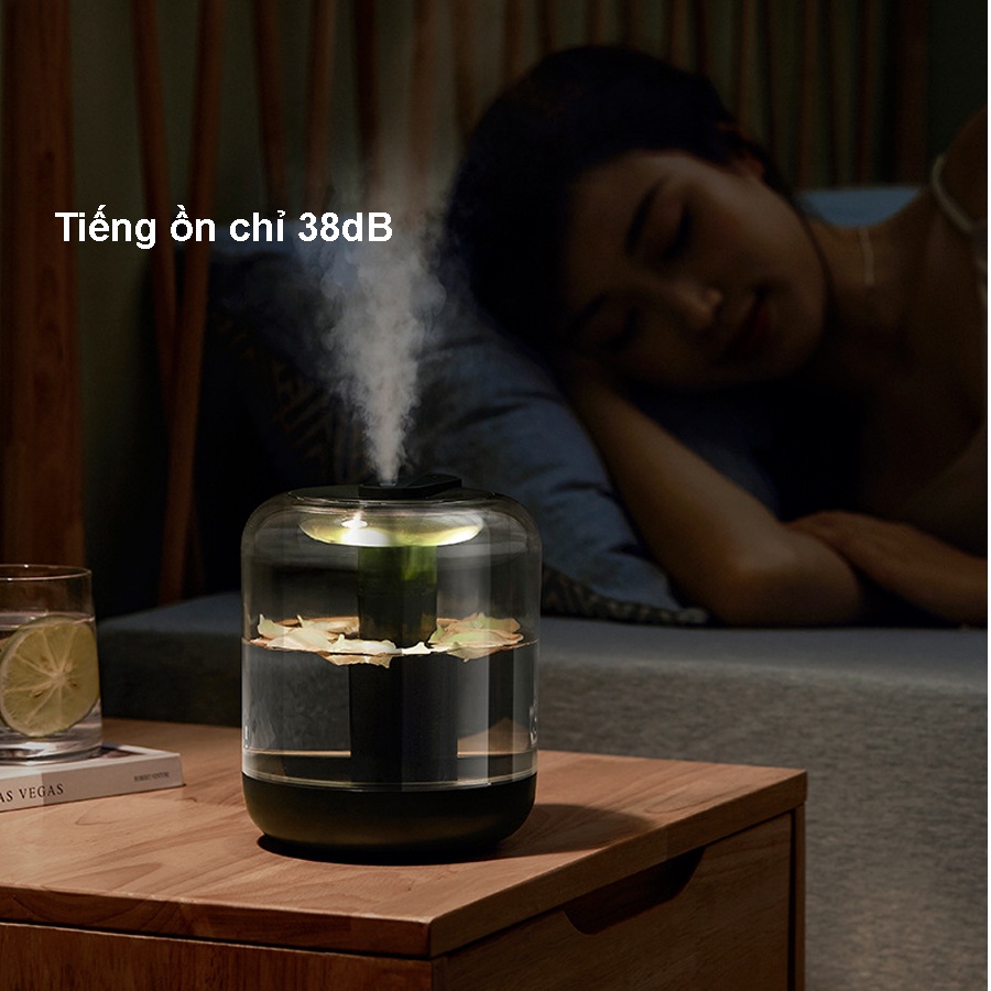Máy Phun Sương Tạo Ẩm Để Bàn ZAIWAN BF143 Dung Tích 1L Sử Dụng PIN sạc 2000mAh Thời Gian Sử Dụng 8h Bảo Hành 6 Tháng
