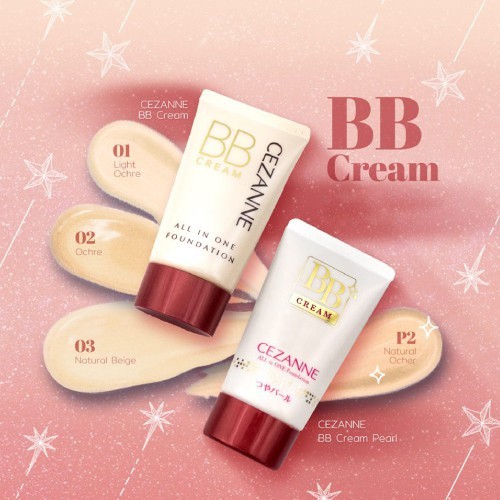 Kem nền che khuyết điểm Cezanne BB Cream All In One Nhật Bản SPF 23 PA++ 40g