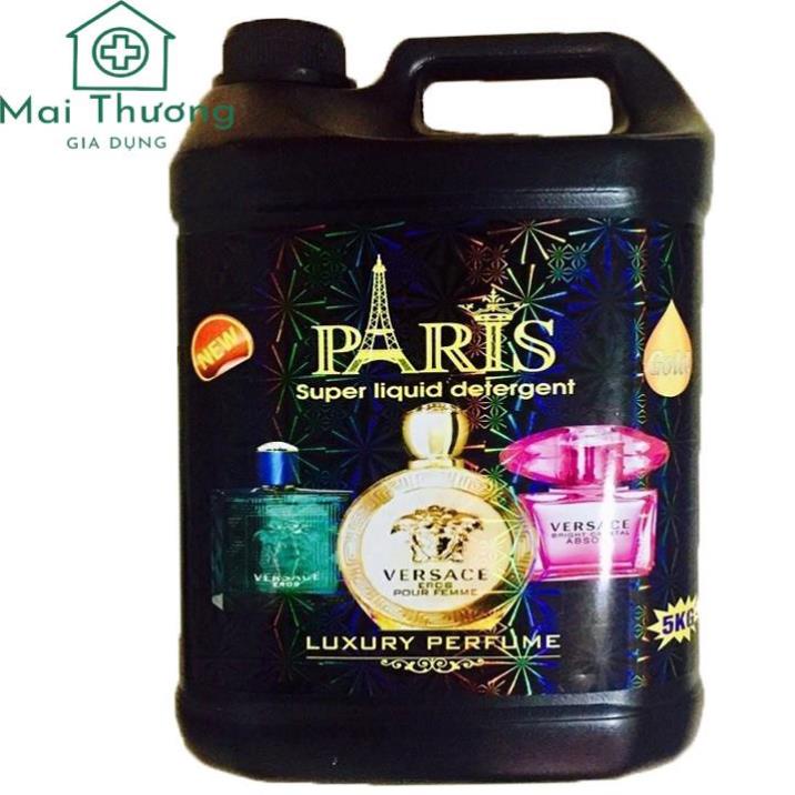 Nước Giặt Xả Paris 5 Lít 5 trong 1 Siêu Lưu hương
