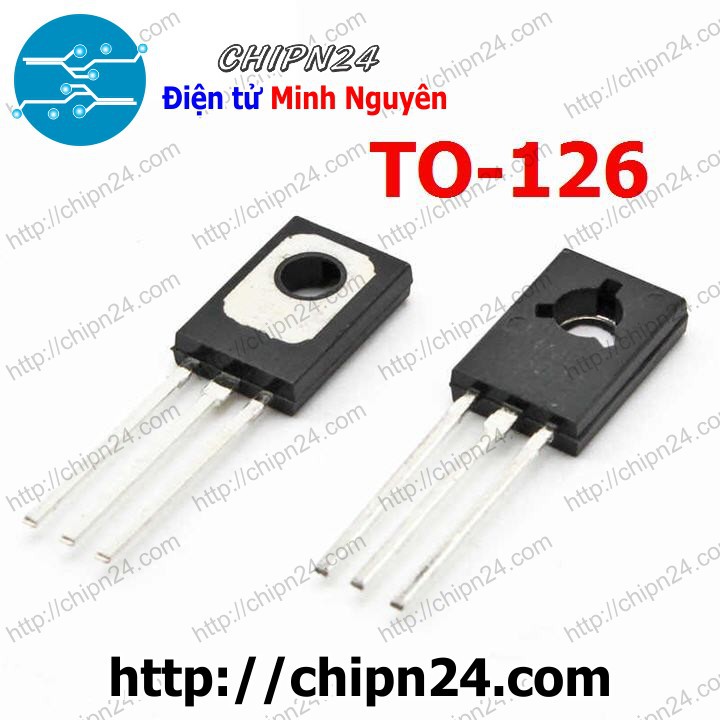 [3 CON] Transistor BD238 TO-126 PNP 2A 80V