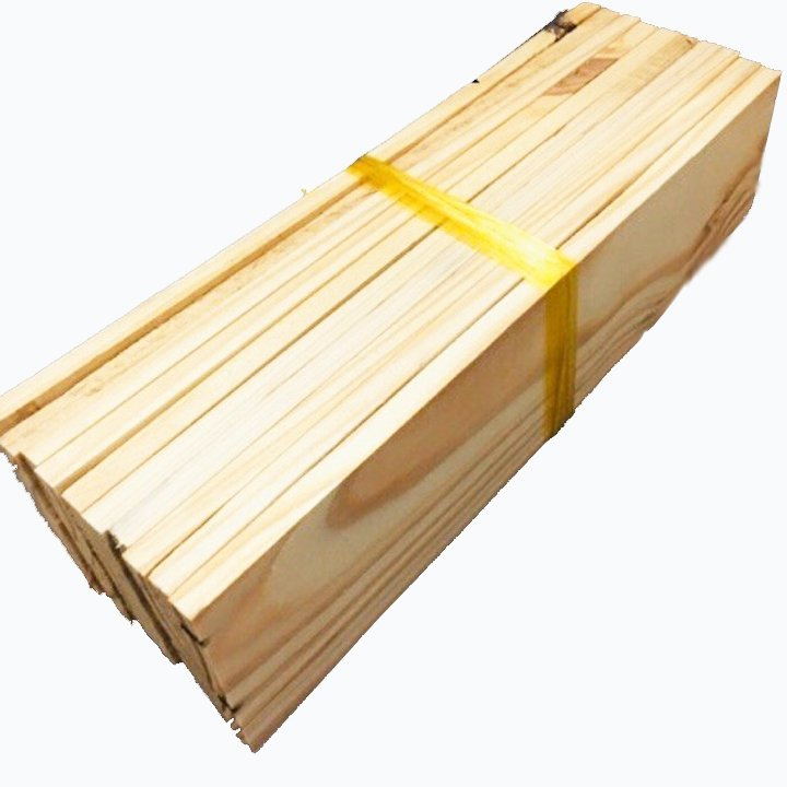 (Bó 5 thanh) Gỗ thông Pallet dài 100cm, rộng 9cm, dày 1,4cm bào láng 4 mặt