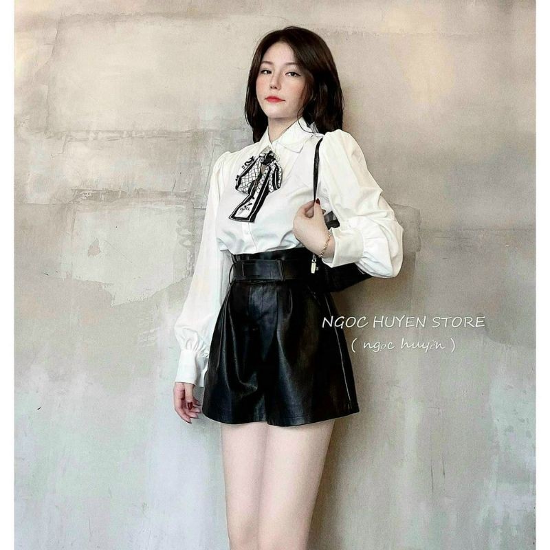 [HÀNG LOẠI 1] 55-90kg Bigsize ÁO SƠ MI CHÀ NEO NƠ ĐÍNH NGỌC CAO CẤP