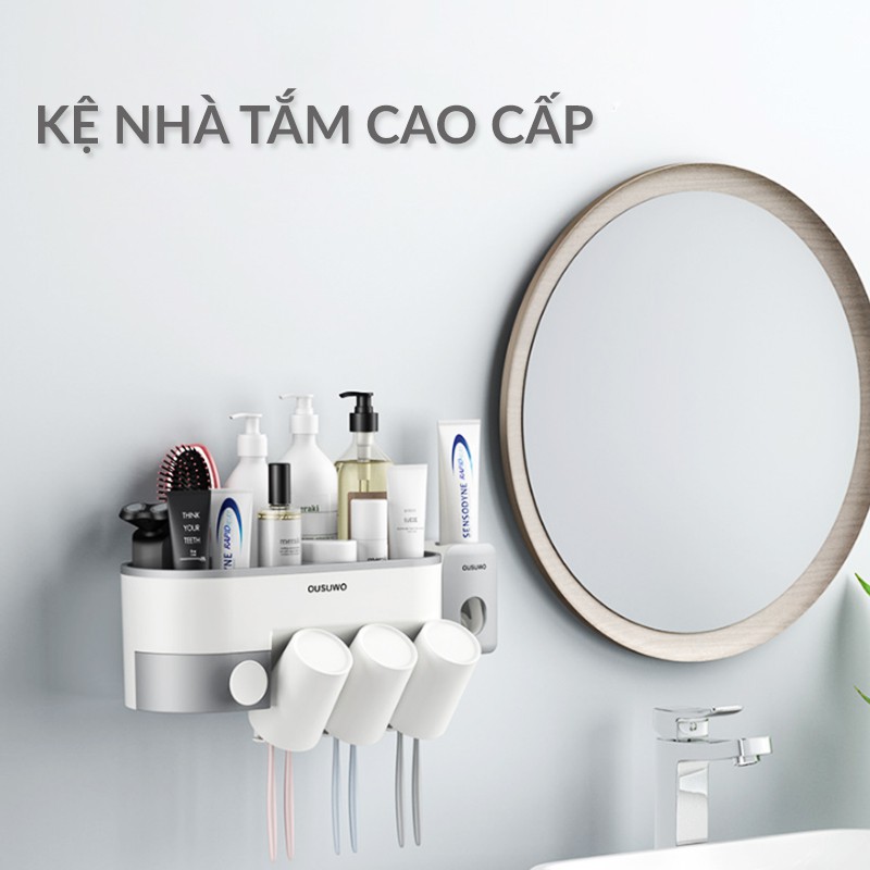 Kệ nhà tắm cao cấp - Thông Minh - Siêu tiện lợi