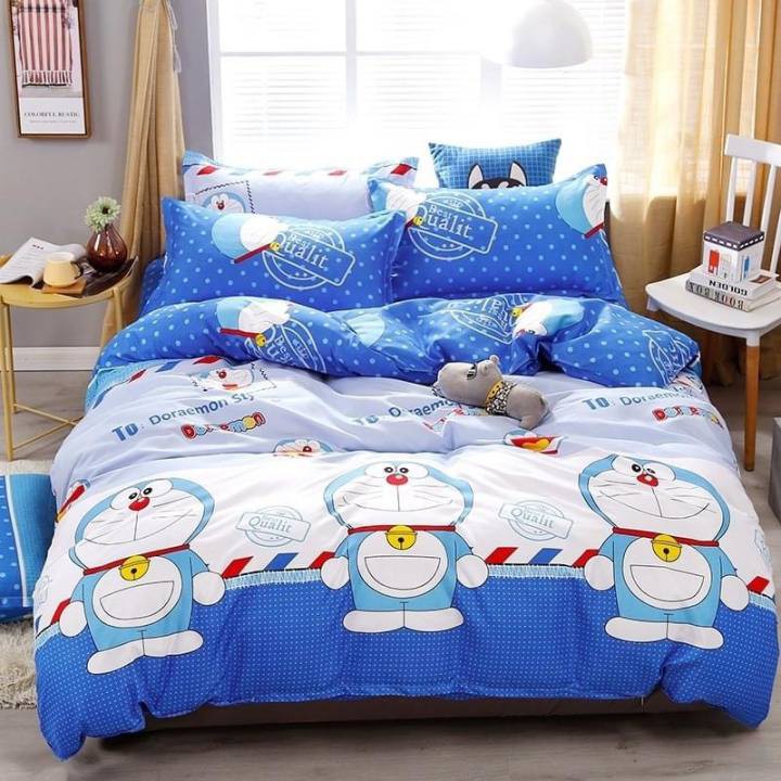 [Mã LIFE10K15 giảm 10K đơn 20K] [Free ship]Ga trải giường poly cotton bọc đệm 1m4x2m,1m6x2m,vịt hồng