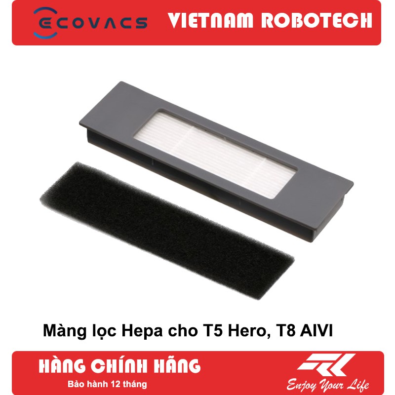 Combo chổi, thảm, màng lọc Hepa cho robot hút bụi T5 Hero, T5 Max, T5 Neo, Ozmo 920, Ozmo 930, Ozmo 950