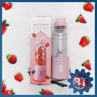 Máy xay sinh tố mini cầm tay Meet Juice, máy say sinh tố đa năng xay cực nhanh