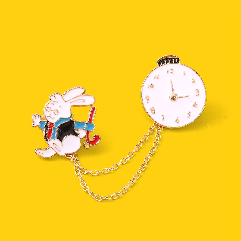 Huy hiệu cài áo tráng men họa tiết hoạt hình dễ thương